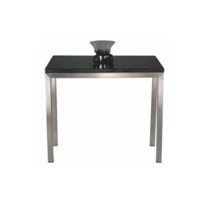 Black Wooden Square Table – Durable Design by Chair Craft Manufacturers in Goa