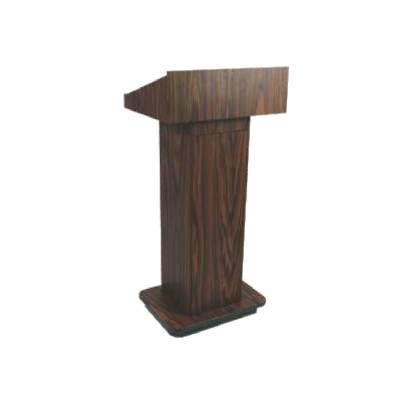 Brown Wooden Podium – Plywood Design for Schools Colleges and Offices (Podium 658) Manufacturers in Arunachal Pradesh