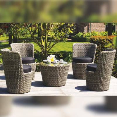 Modern Outdoor Furniture Set – 4 Chairs and Table Manufacturers in Arunachal Pradesh