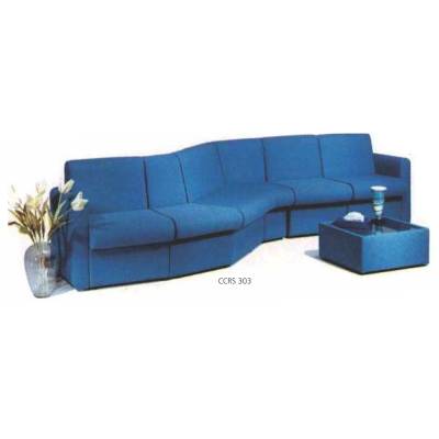 Premium Blue 4-Seater Sofa – Chair Craft, Comfortable and Stylish Manufacturers in Goa